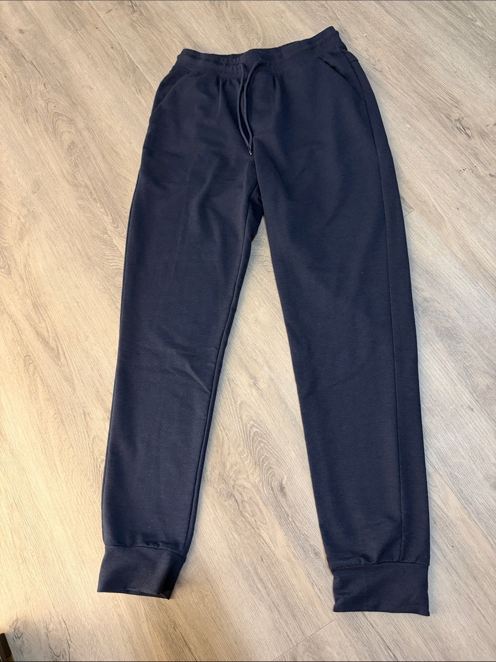 Athletic Works Blue Jogger Sweatpants with Drawstring